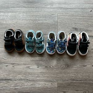 Lot of Toddler Boys Vans